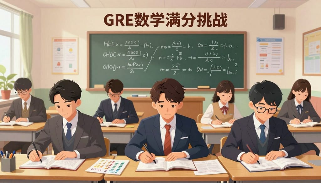 GRE数学满分挑战 GRE数学170分攻略