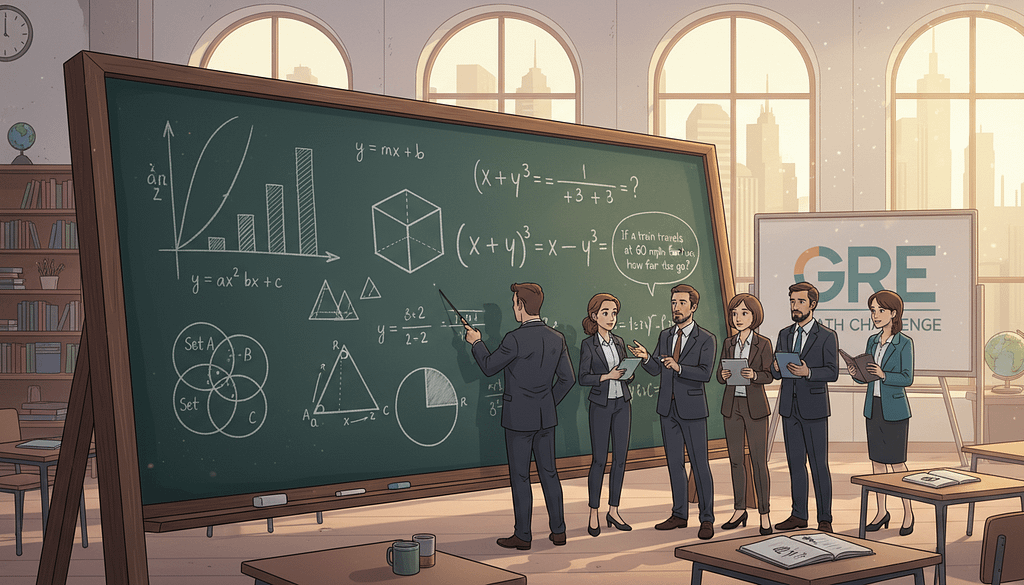 数学难题类型图解 GRE数学难题