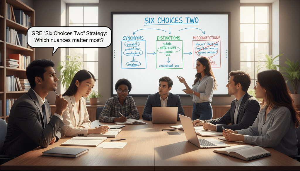 六选二误区破解 GRE填空六选二技巧