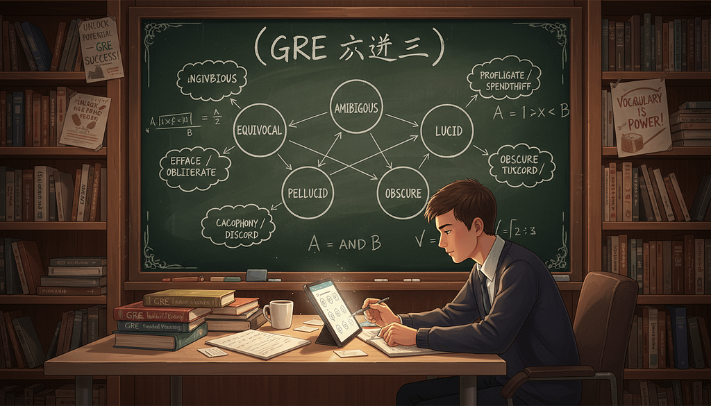 GRE六选二题型深入理解 GRE等价词汇表